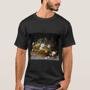 Camiseta Cesta de Flores, Jan Brueghel, o Mais Novo