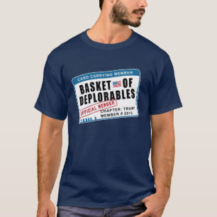 Camiseta Cesta do membro do carregando do cartão de