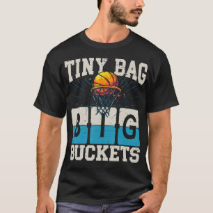 Camiseta Cestinha de Basquete Tiny Bag Big Buckets
