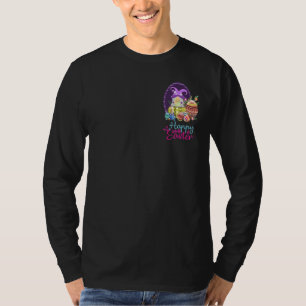 Camiseta Cesto de Ovos de Felz pascoa Gnomo de Primavera an