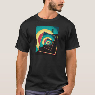 Camiseta Cestos de Golf de Disco Girando 2