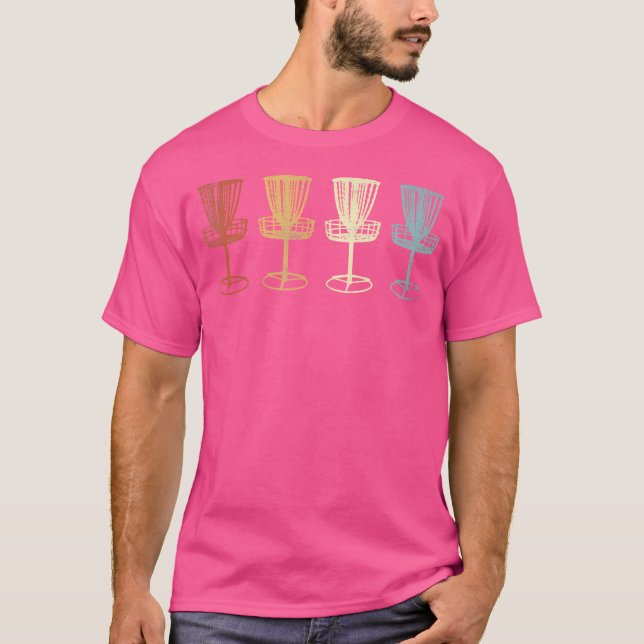 Camiseta Cestos de Golfe de Disco Sofridos (Frente)