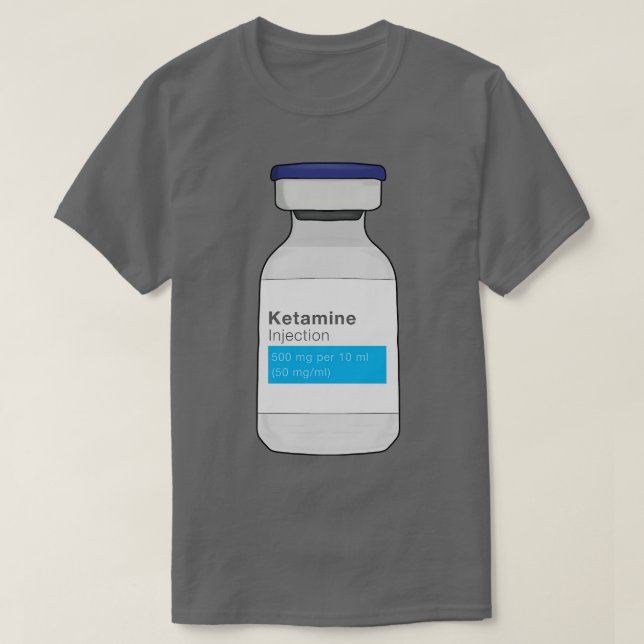 Camiseta Cetamina (Frente do Design)