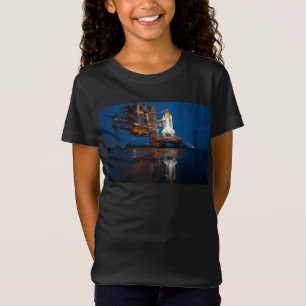 Camiseta Céu Azul para o Lançamento da Nave Espacial Atlant
