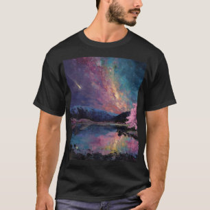 Camiseta "Céu Céu Cósmico Paisagem T-Shirt