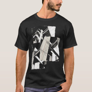 Camiseta Céu de Concreto Gráfico de Arquitetura Brutalista