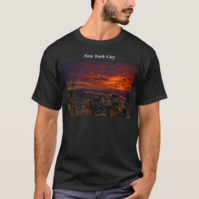 Camiseta Céu de Manhattan (Frente)