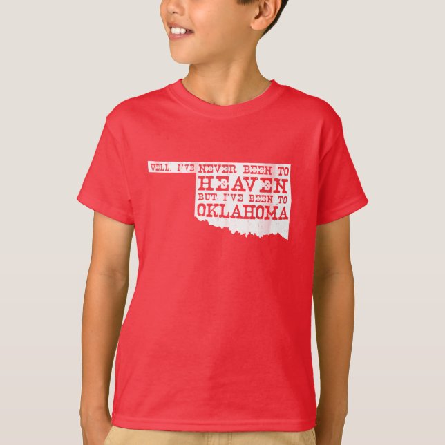 Camiseta Céu de Oklahoma (Frente)