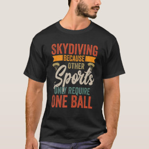 Camiseta Céu Divertido de Parapente Outros Esportes Só Prec