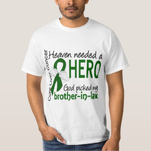 Camiseta Céu do câncer de figado necessário um cunhado d