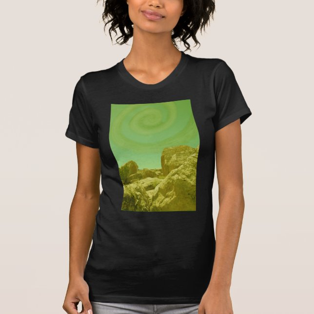 Camiseta Céu espiral (Frente)