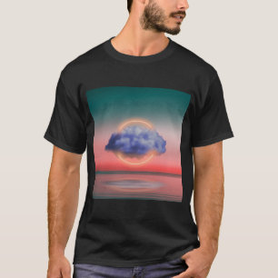 Camiseta Céu Estético Nuvem Sonhadora