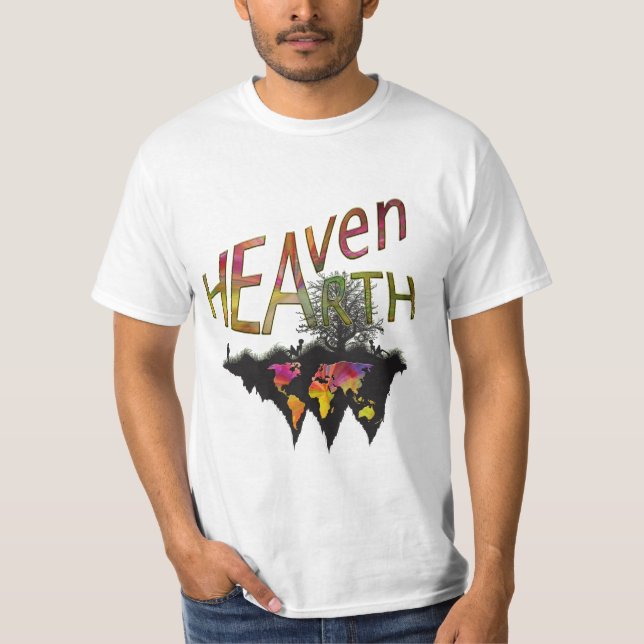 Camiseta Céu na Terra só de brincadeira (Frente)