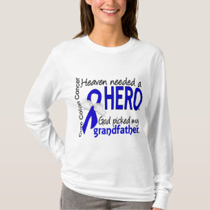 Camiseta Céu necessário um avô do cancro do cólon do he