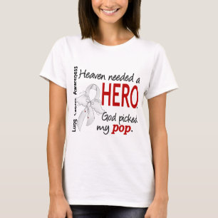 Camiseta Céu necessário um câncer pulmonar do pop do her