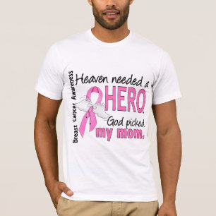 Camiseta Céu necessário um cancro da mama da mamã do her
