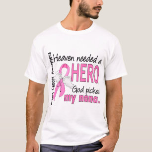 Camiseta Céu necessário um cancro da mama de Nana do her