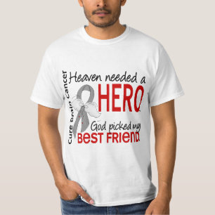 Camiseta Céu necessário um melhor amigo do cancro cerebra