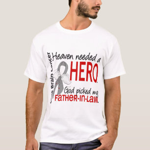 Camiseta Céu necessário um sogro do cancro cerebral do
