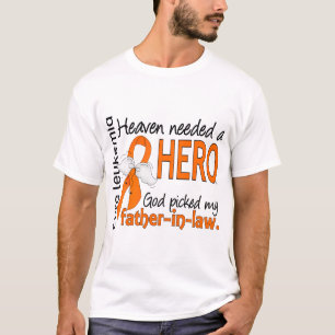 Camiseta Céu necessário uma leucemia do sogro do herói
