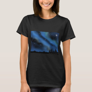 Camiseta Céu noturno da Nebulosa da Aurora.