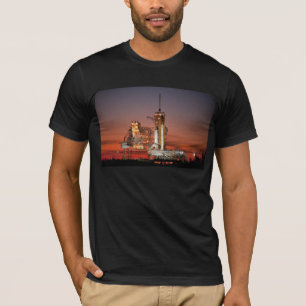 Camiseta Céu Vermelho para o Lançamento do Ônibus Espacial