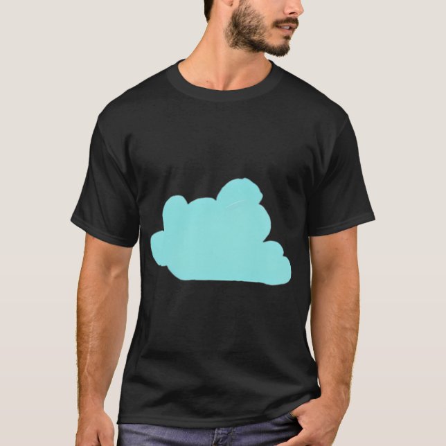 Camiseta Céus Azuis e Marshmallows (Frente)