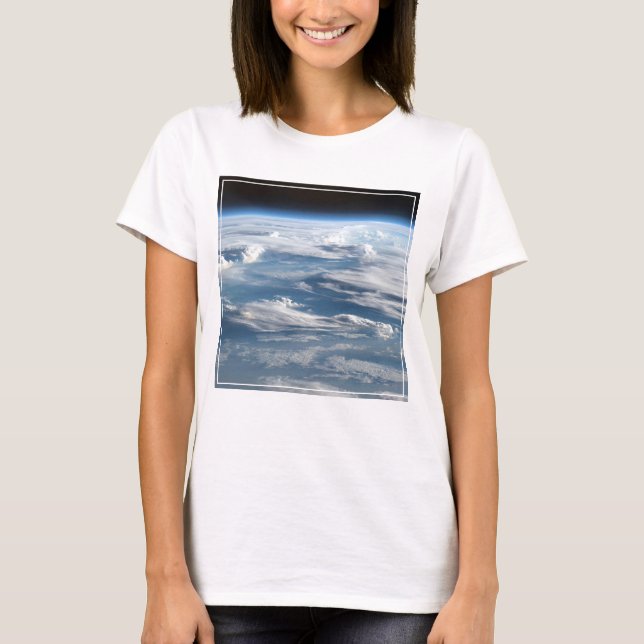 Camiseta Céus Nuvens Sobre O Sudão (Frente)