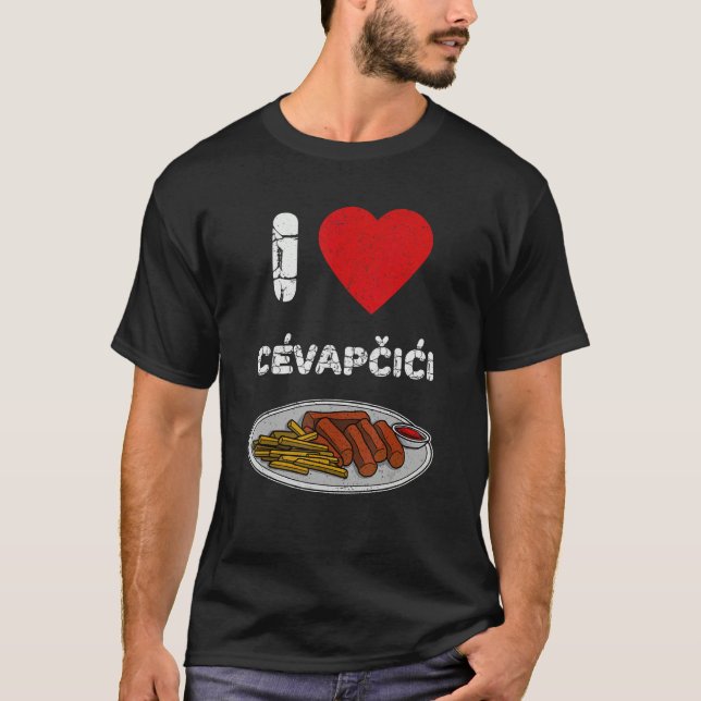 Camiseta Cevapcici Kebab Balkan cuisine 10 (Frente)