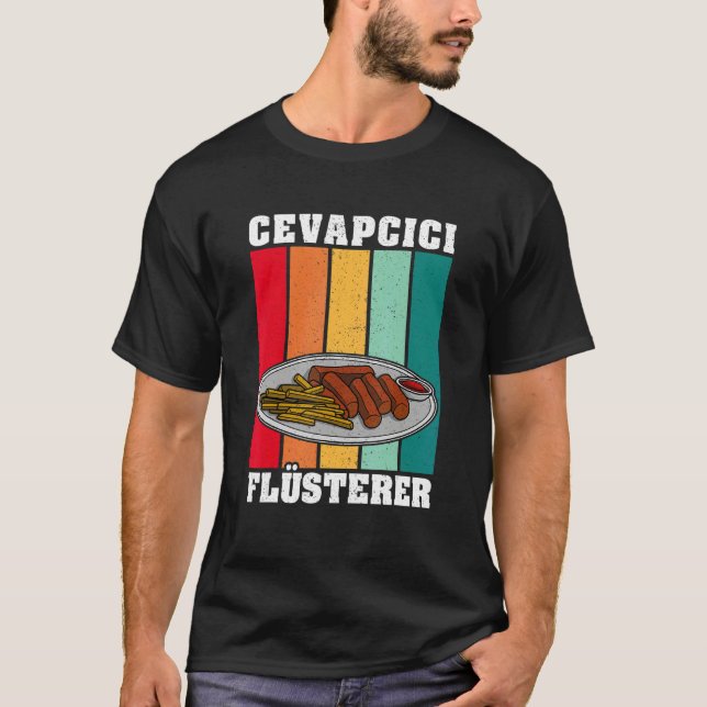 Camiseta Cevapcici Kebab Balkan cuisine 14 (Frente)