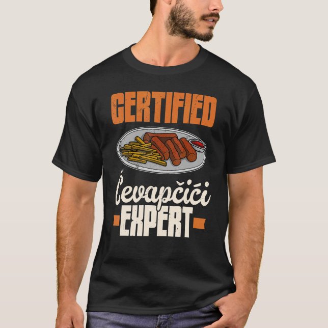 Camiseta Cevapcici Kebab Balkan cuisine 18 (Frente)
