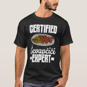 Camiseta Cevapcici Kebab cozinha balcânica 16