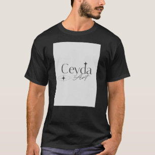 Camiseta Ceyda Arte Emblema Elegante