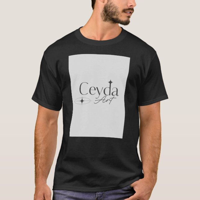 Camiseta Ceyda Arte Emblema Elegante (Frente)