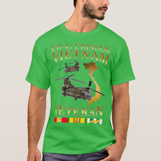 Camiseta CH47 chinook Vietnam Veteran Gift For Father Veter