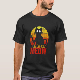 Camiseta Ch Ch Ch Meow Scareen Halloween Cat Horror Slasher
