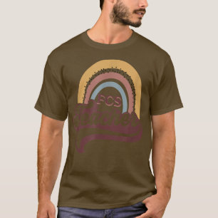 Camiseta chá arco-íris de professor da FCS para Família e C