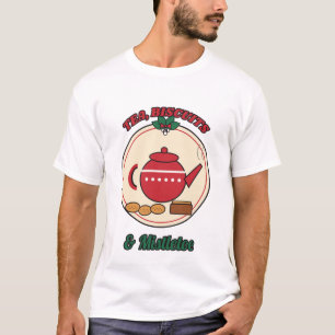 Camiseta Chá, Biscoitos & Visco