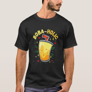 Camiseta Chá Boba Para Chá de Bolha Boba Holic 1