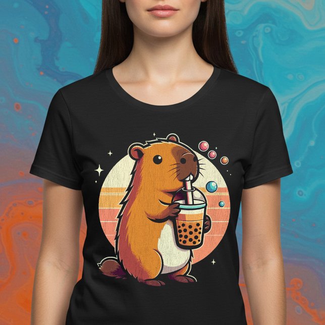Camiseta Chá Chá Capybara (Criador carregado)