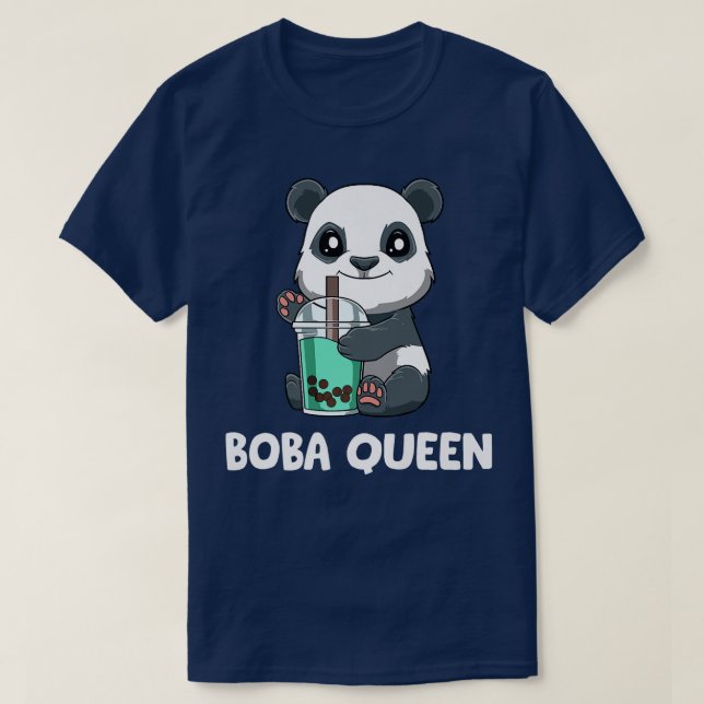 Camiseta Chá Chá Panda Boba Queen 765 (Frente do Design)
