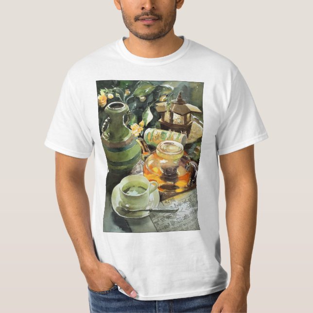 Camiseta Chá chinês antigo (Frente)