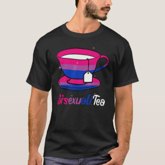 Camiseta Chá de Apoio Bissexual Bissexualitea Bissexual