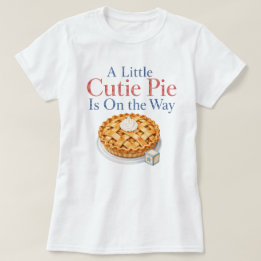 Camiseta Chá de Bebê A Little Cutie Pie
