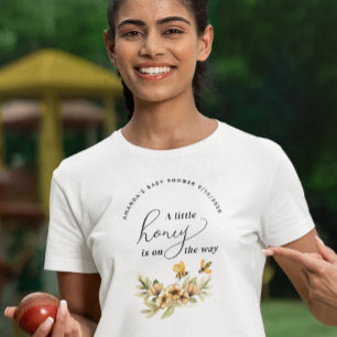 Camiseta Chá de Bebê Abelhinha