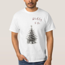Chá de Bebê de Natal Xadrez Vintage Papai Está a C