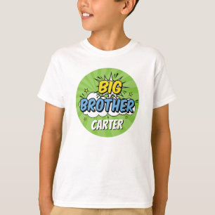 Camiseta Chá de Bebê de Super-Herói de Quadrinhos Menino Ir