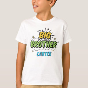 Camiseta Chá de Bebê de Super-Herói de Quadrinhos Menino Ir