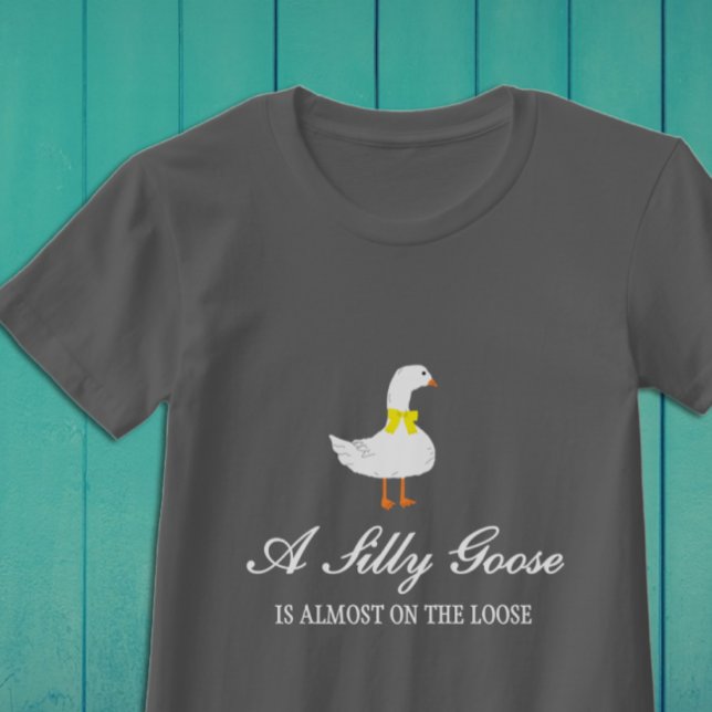 Camiseta Chá de Bebê do Pequeno Ganso (Criador carregado)
