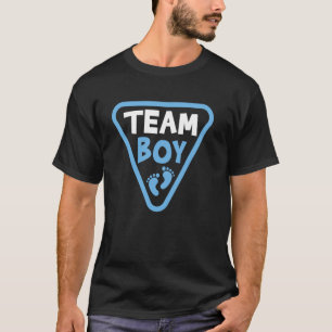 Camiseta Chá de Bebê Revelação do Sexo Menino